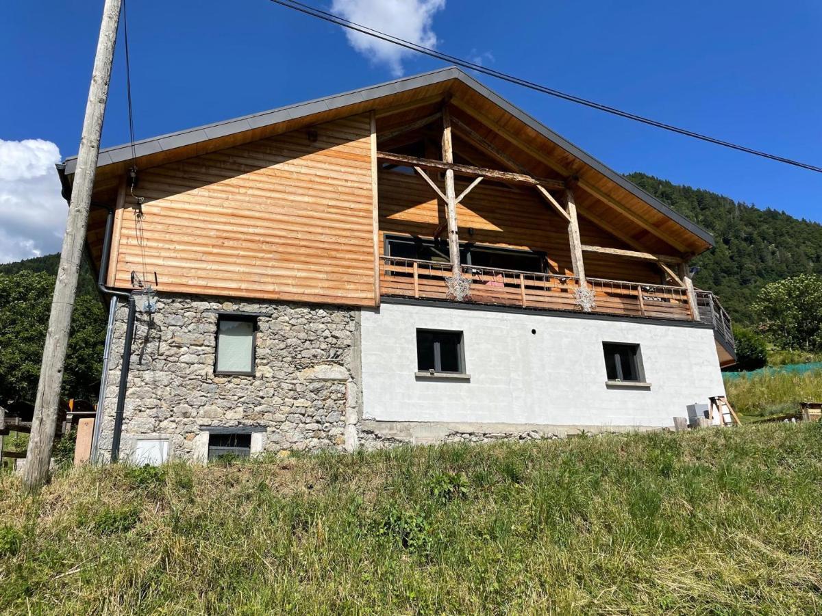 Entremont Neuf Chalet 4P Le Suet Jacuzzi Privatif מראה חיצוני תמונה