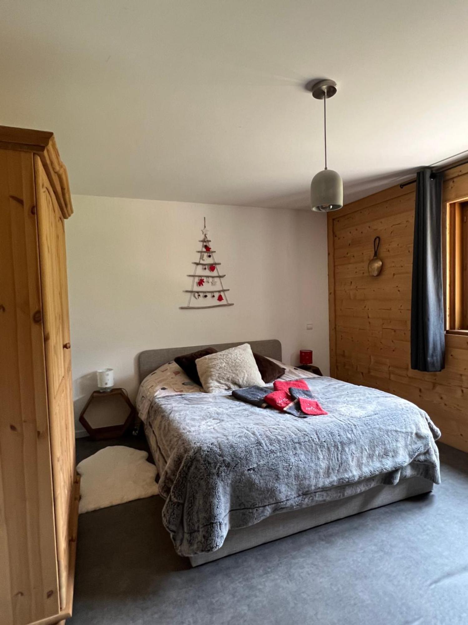 Entremont Neuf Chalet 4P Le Suet Jacuzzi Privatif מראה חיצוני תמונה